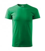Pánské triko k potisku Basic 160g středně zelené 16