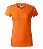 Dámské triko k potisku Basic  oranž 11
