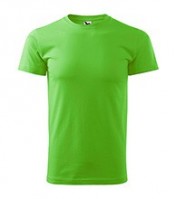 Pánské triko k potisku Basic 160g jablkově zelené 92
