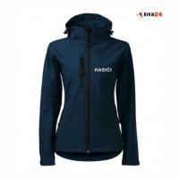 DÁMSKÁ softshell bunda HASIČI STŘÍBRNÝ REFLEXNÍ tisk