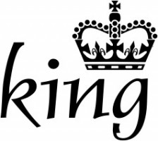 Potisk na textil KING a QUEEN