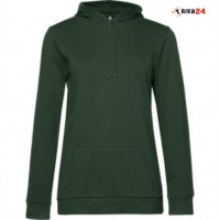 Mikina k potisku Hoody dámská Forest green