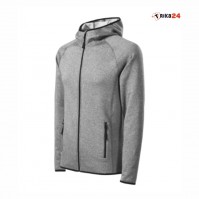 Mikina STRETCH FLEECE PÁNSKÁ šedá