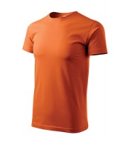 Pánské triko k potisku Basic 160g oranžové 11