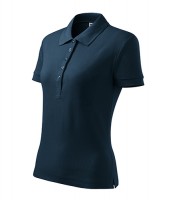 Polokošile dámská COTTON HEAVY navy modrá