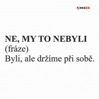 Potisk na textil ABSOLVENT - my to nebyli