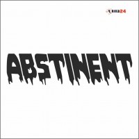 Potisk na textil ABSTINENT