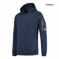 PREMIUM HOODED SWEATER NAVY