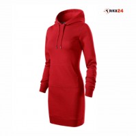 Šaty HOODY červené 07