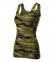 Tílko dámské Triumph camouflage zelené