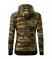 Mikina Zipper CAMO DÁMSKÁ hnědá