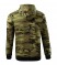 Mikina Zipper CAMO pánská zelená