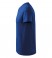 Triko V - Neck královsky modré